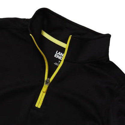 Boys Active Space Dye Quarter Zip Pullover