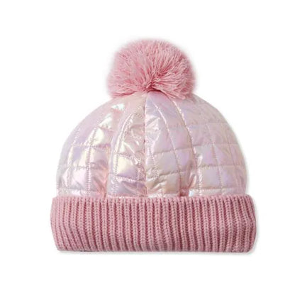 Kids Iridescent Hat-Scarf-Glove 3 Piece Set