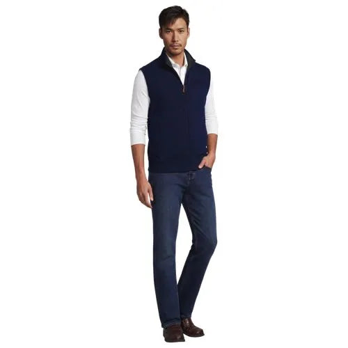Men's Bedford Rib Full Zip Vest