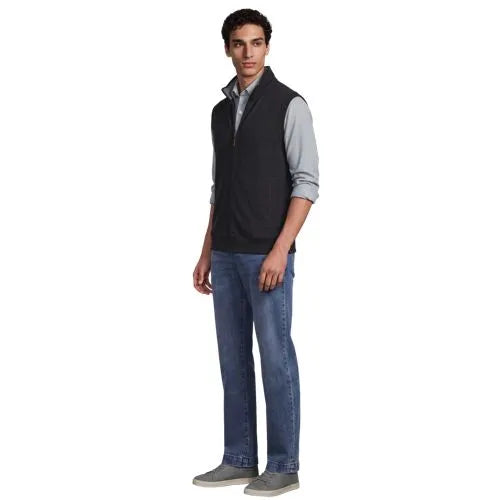 Men's Bedford Rib Full Zip Vest