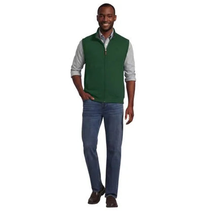 Men's Bedford Rib Full Zip Vest