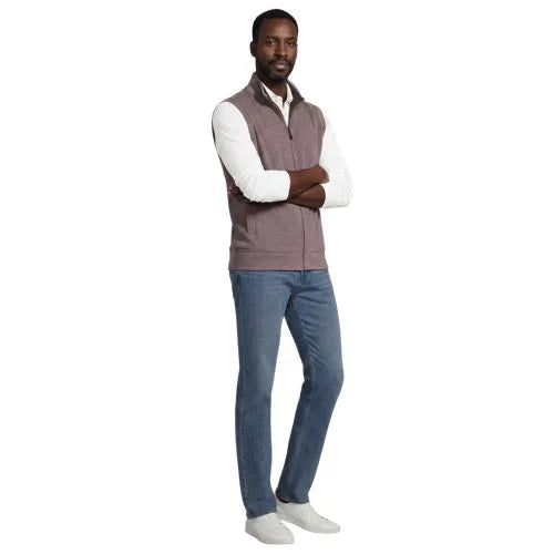 Men's Bedford Rib Full Zip Vest