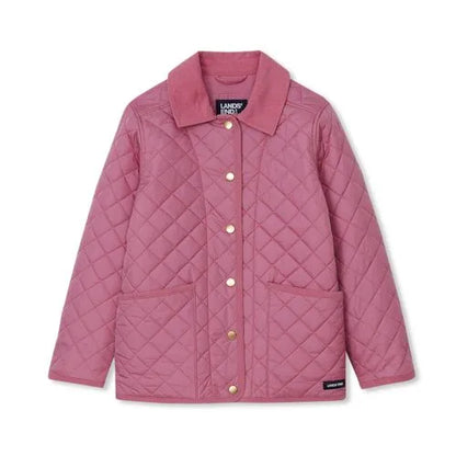 Girls Quilted Water Resistant Jacket