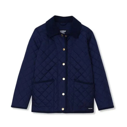 Girls Quilted Water Resistant Jacket