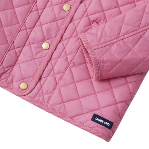 Girls Quilted Water Resistant Jacket