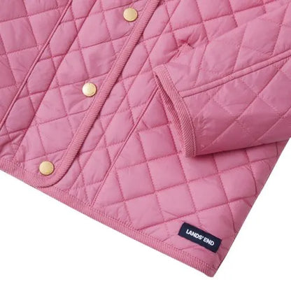 Girls Quilted Water Resistant Jacket