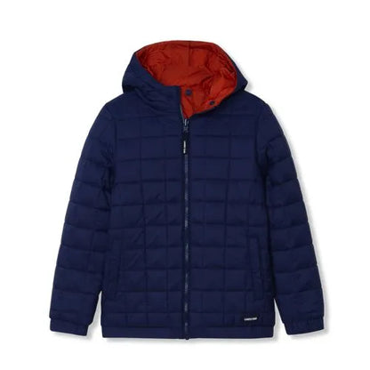 Kids Quilted Reversible Water Resistant Jacket