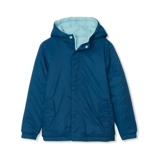 Kids Quilted Reversible Water Resistant Jacket