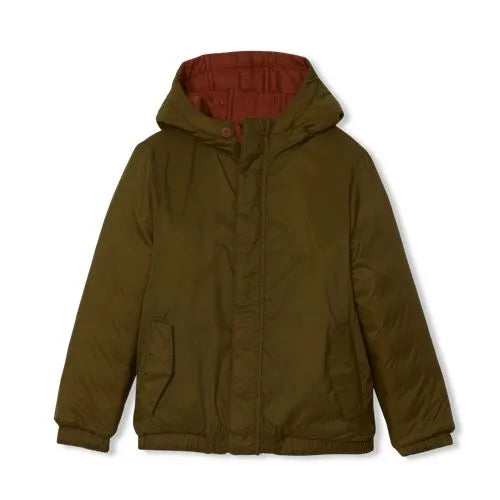 Kids Quilted Reversible Water Resistant Jacket