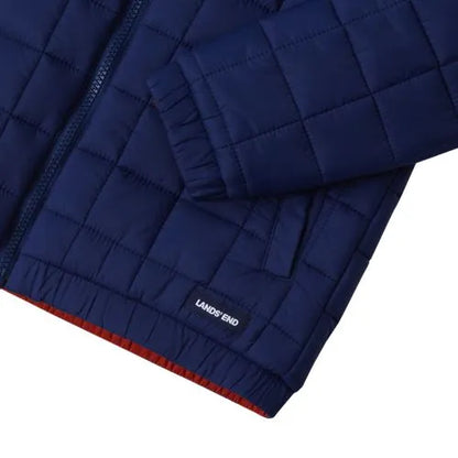 Kids Quilted Reversible Water Resistant Jacket