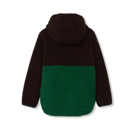 Kids Colorblock Sherpa Jacket
