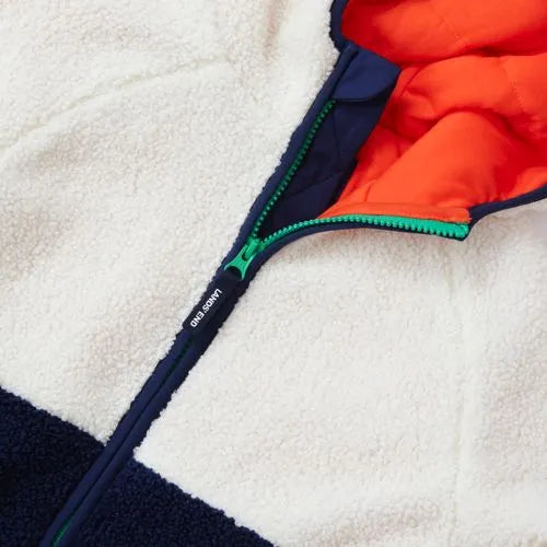 Kids Colorblock Sherpa Jacket