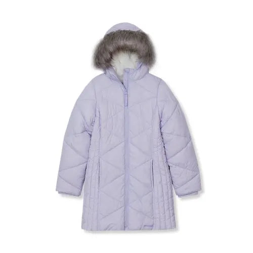 Girls Water Resistant Parka