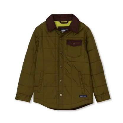 Boys Quilted Water Resistant Jacket