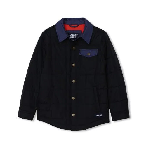 Boys Quilted Water Resistant Jacket