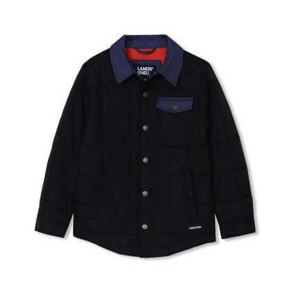 Boys Quilted Water Resistant Jacket