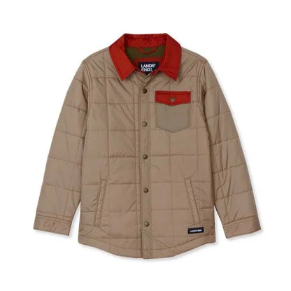 Boys Quilted Water Resistant Jacket