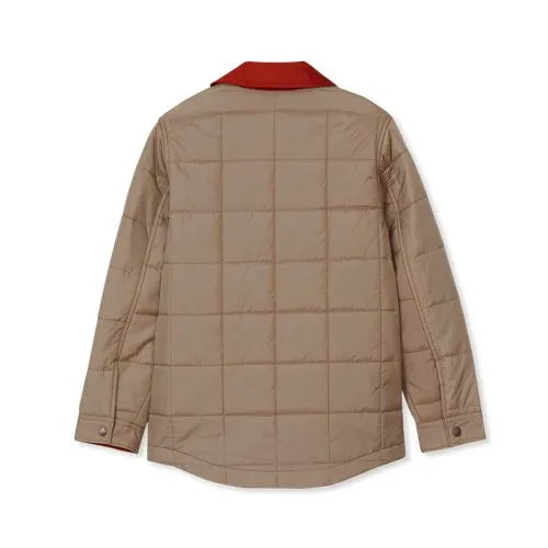 Boys Quilted Water Resistant Jacket