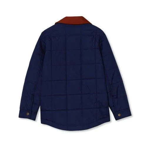 Boys Quilted Water Resistant Jacket
