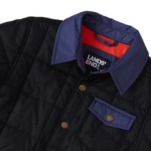 Boys Quilted Water Resistant Jacket