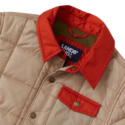 Boys Quilted Water Resistant Jacket