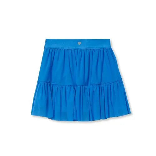 Girls Tiered Mesh Skort