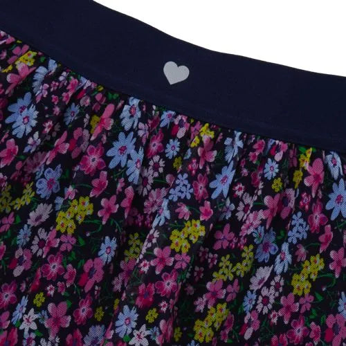 Girls Tiered Mesh Skort