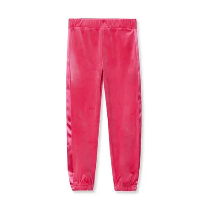 Girls Velour Sparkle Jogger Sweatpants