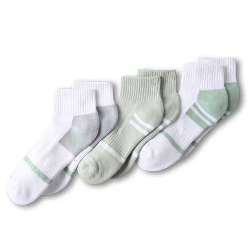 Women's Performance Cushion Quarter Crew Socks 3 Pack