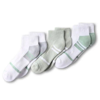 Women's Performance Cushion Quarter Crew Socks 3 Pack