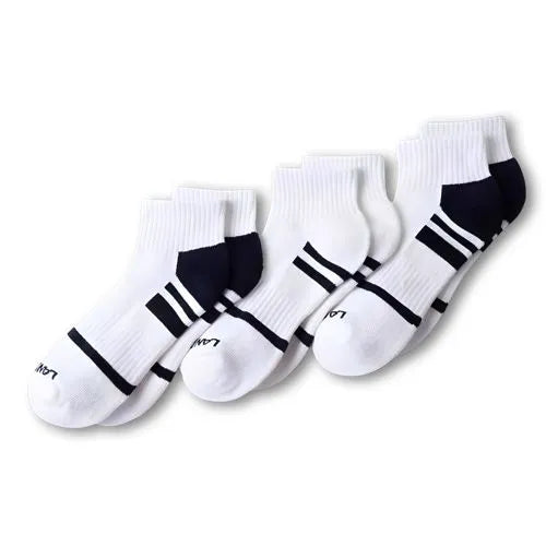 Women's Performance Cushion Quarter Crew Socks 3 Pack