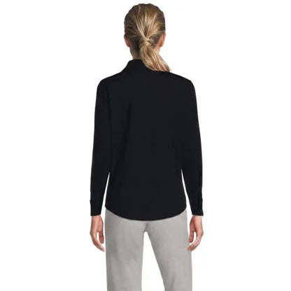 Women's Long Sleeve Button Front Garden Tee - Sunshade UPF 50 Quick Dry