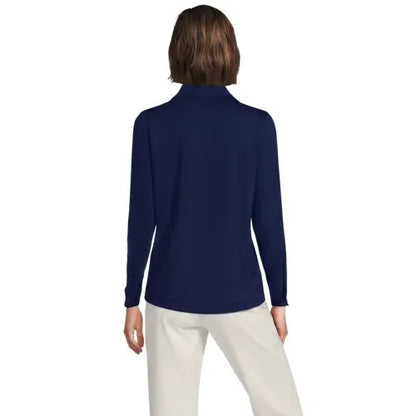 Women's Long Sleeve Button Front Garden Tee - Sunshade UPF 50 Quick Dry