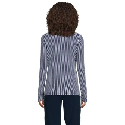 Women's Long Sleeve Garden Polo - Sunshade UPF 50 Quick Dry