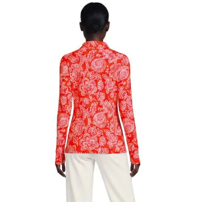 Women's Long Sleeve Garden Polo - Sunshade UPF 50 Quick Dry