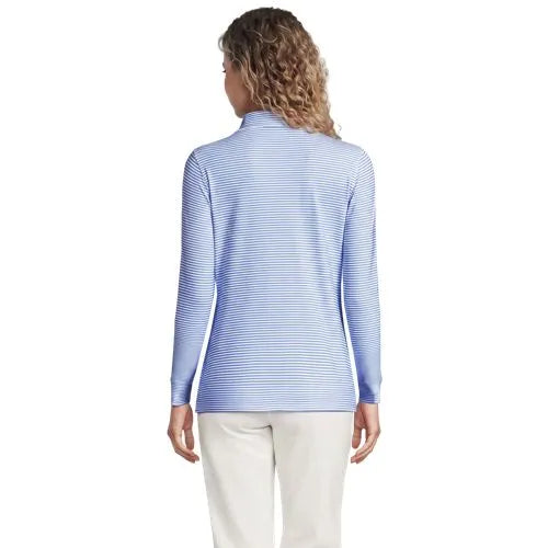 Women's Long Sleeve Garden Polo - Sunshade UPF 50 Quick Dry