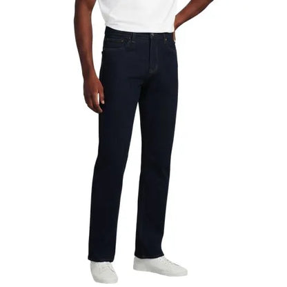 Men's Stretch Classic Straight Fit Forever Blue Jean