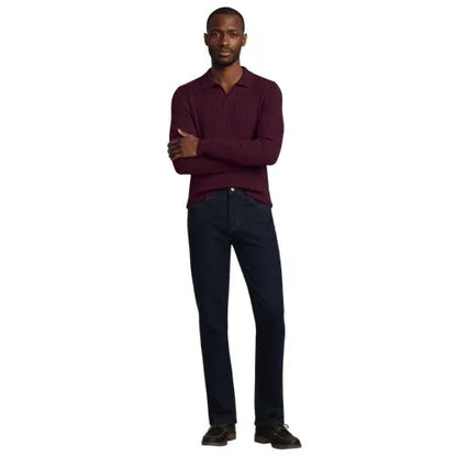 Men's Stretch Classic Straight Fit Forever Blue Jean