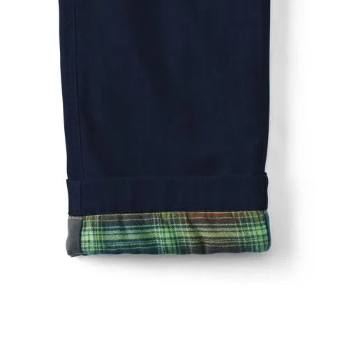Men's Knockabout Comfort Waist Classic Straight Fit Flannel Lined Chino Pant