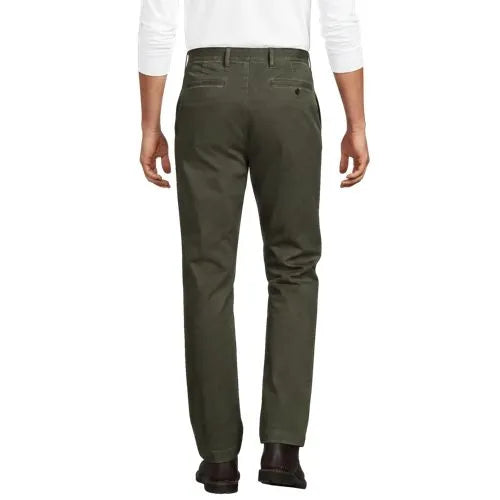 Men's Knockabout Comfort Waist Classic Straight Fit Flannel Lined Chino Pant