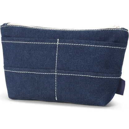 Zip Denim Pouch