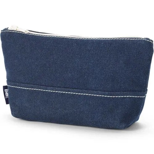 Zip Denim Pouch