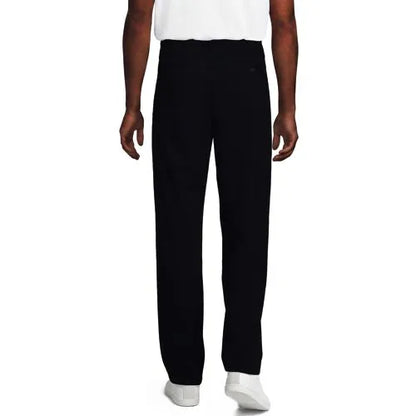 Men's Travel Kit Comfort Waist Classic Straight Fit Chino Pant