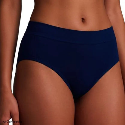 Women's Bikini Brief Cotton Comfort Seamless Basic Panties 3 Pack
