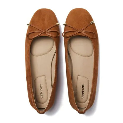 Women's Essential Square Toe Ballet Flats