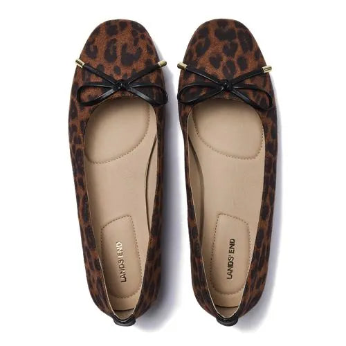 Women's Essential Leopard Ballet Flats