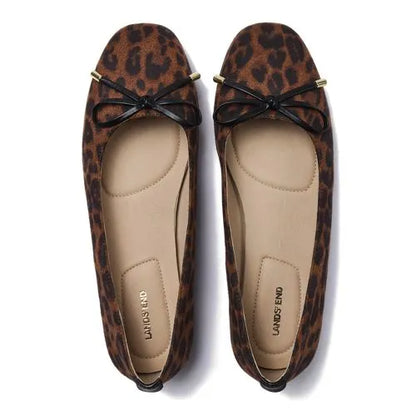 Women's Essential Leopard Ballet Flats