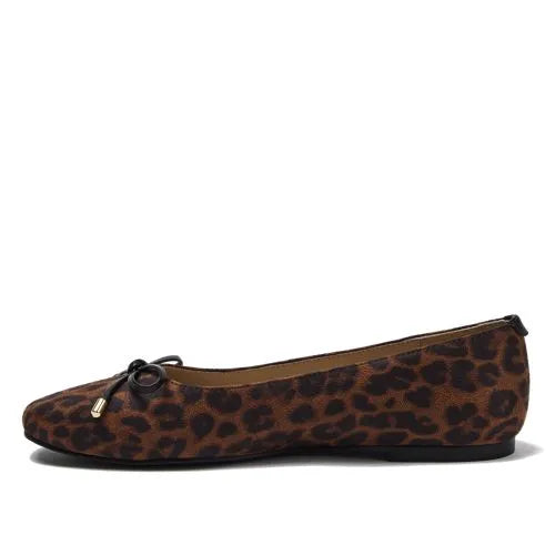 Women's Essential Leopard Ballet Flats