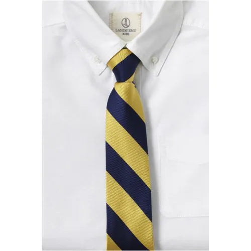 Kids Stripe Pre Tied Tie