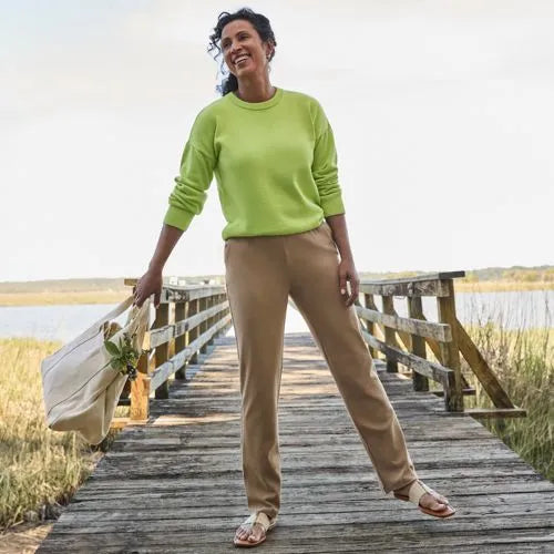 Sport Knit High Rise Pants